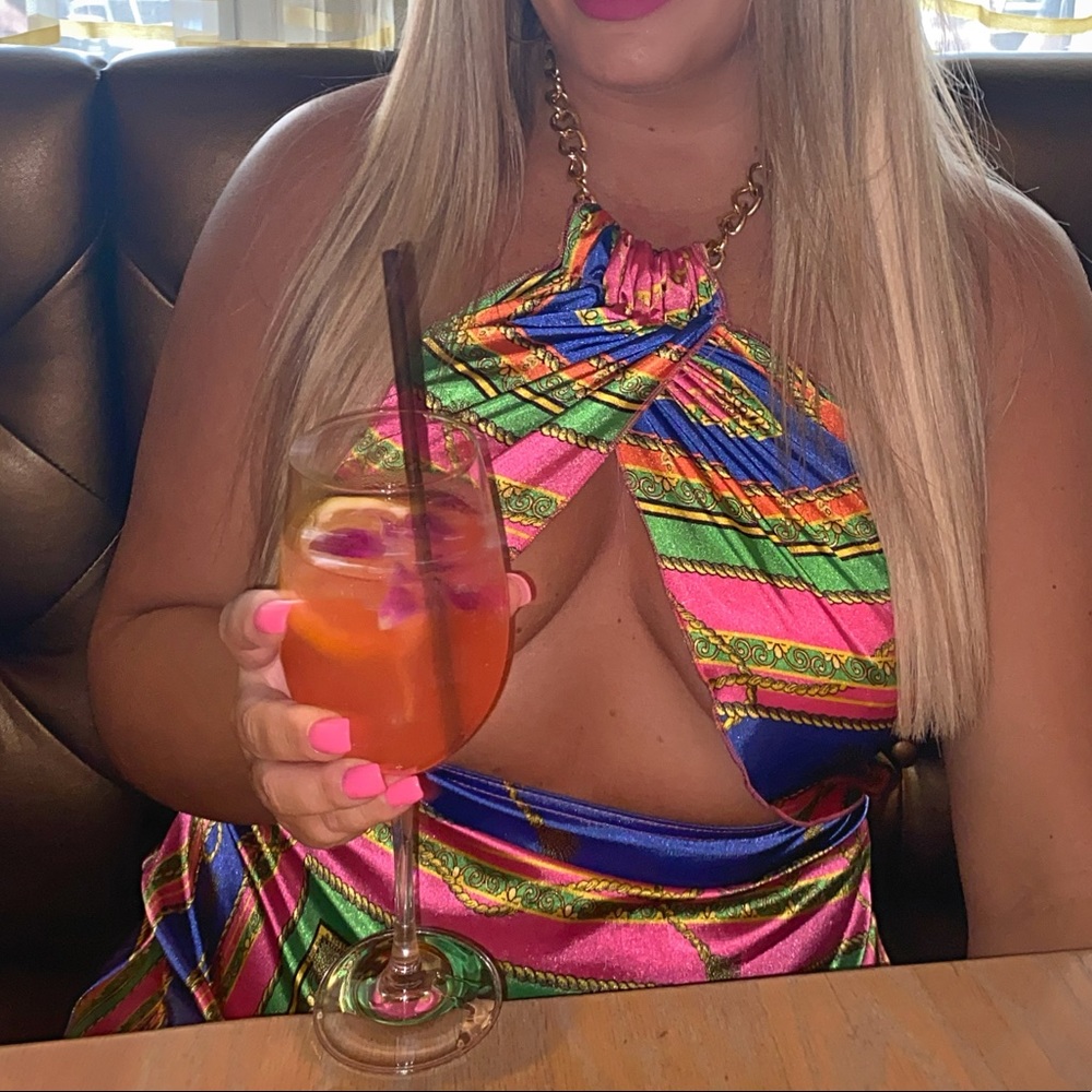 2/$25 or 3/$30….Beautiful halter skater dress